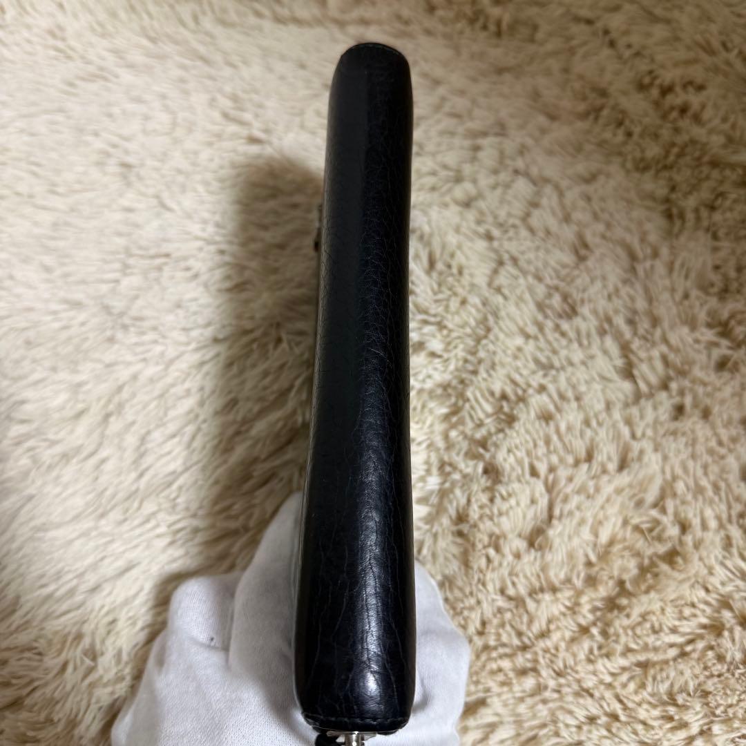 ✨極美品✨グッチ　長財布　インターロッキング　シェリーライン　黒