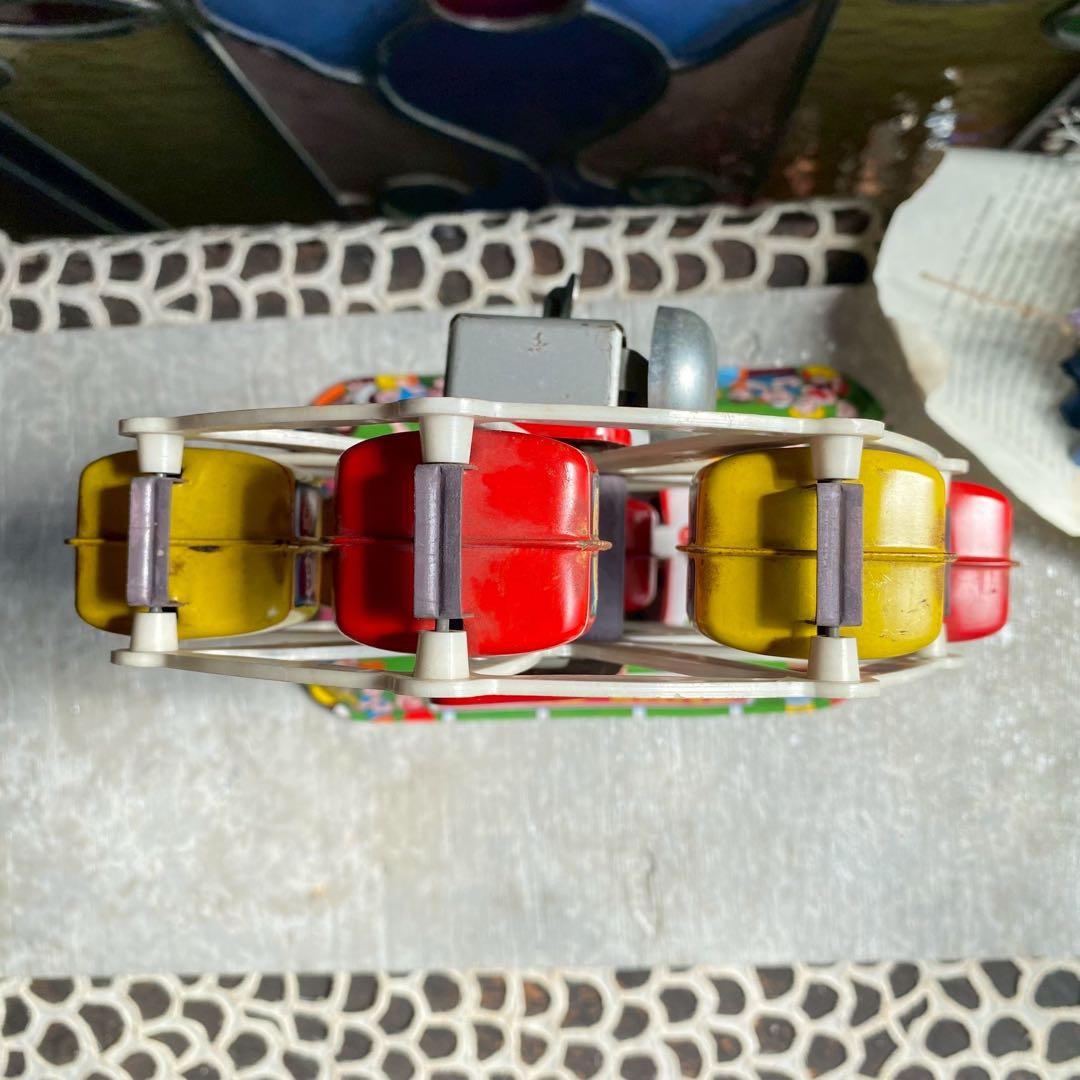 ゆめぷう＊希少 レア ブリキ 観覧車 アンティーク インテリア 昭和レトロ