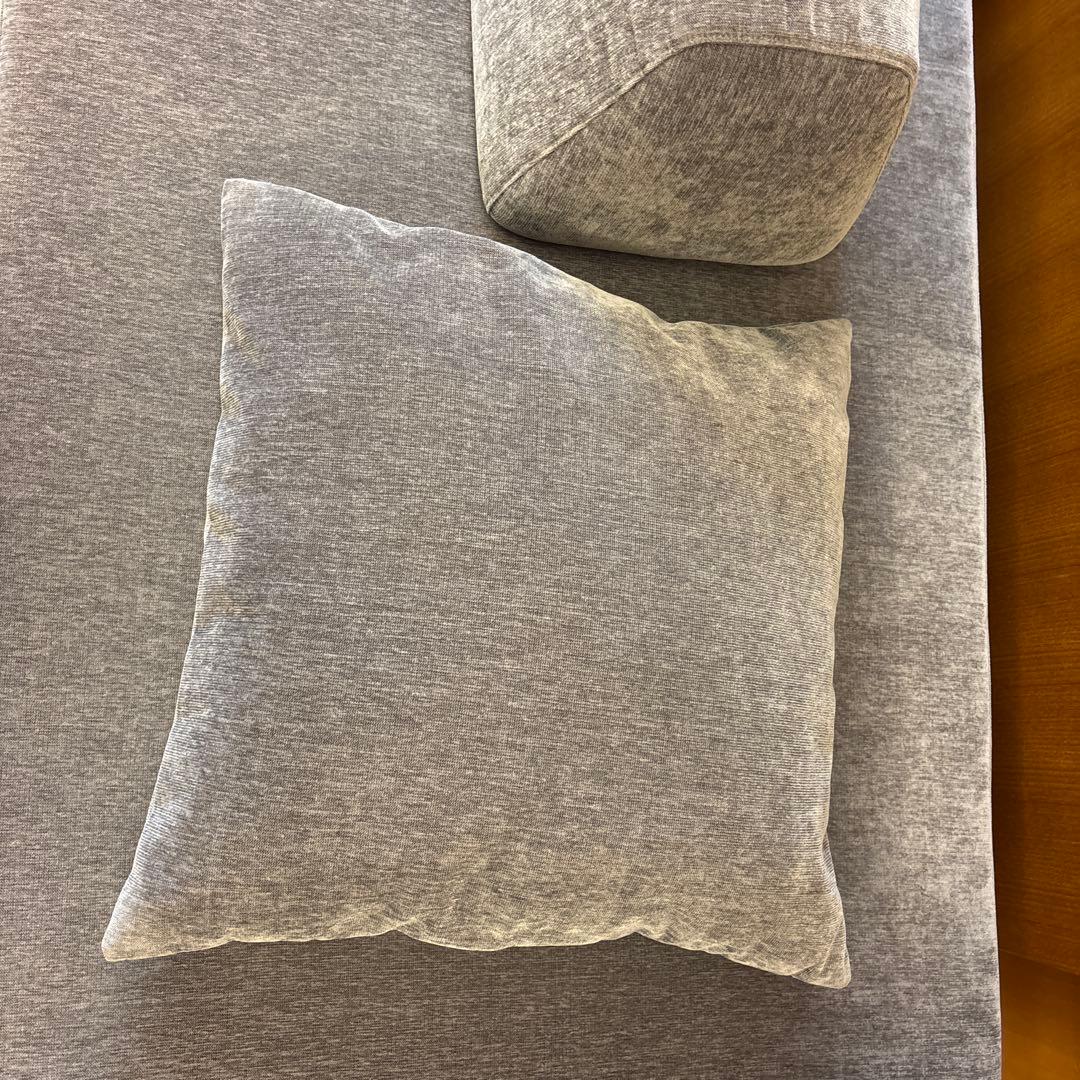 【美品】カリモク　2人掛けソファ　ピュアオーク　ソファー