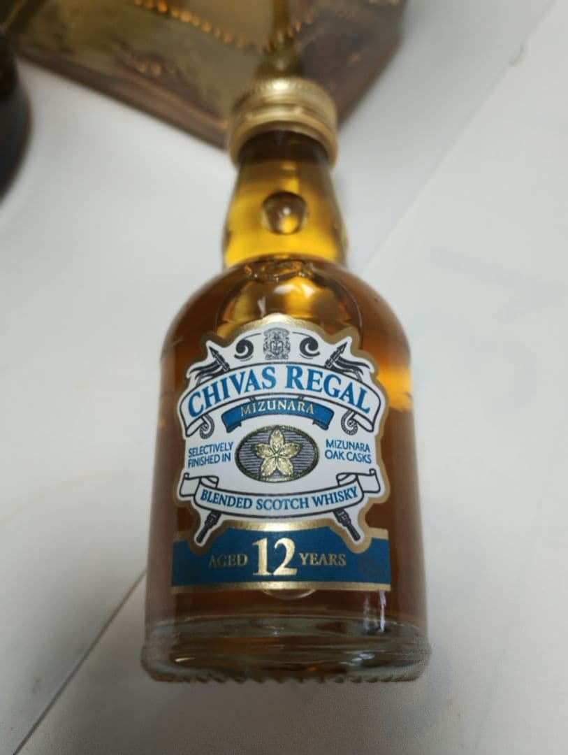 カフェモルト(ニッカ)・季(サントリー)・シーバスリーガル　ミズナラ 3本セット