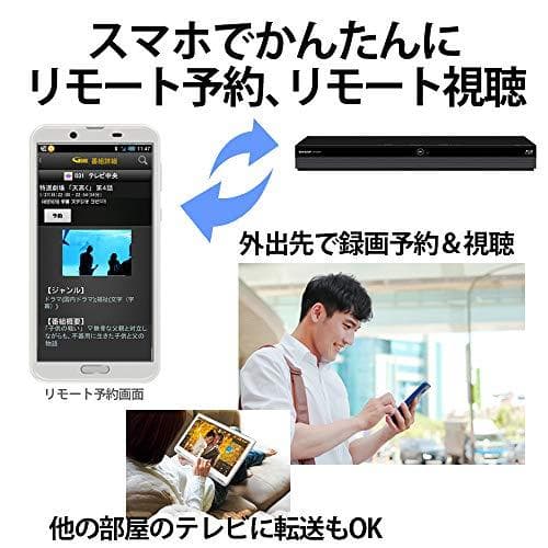 シャープ 1TB 2番組同時録画 4K ブルーレイレコーダー 4B 新品未開封