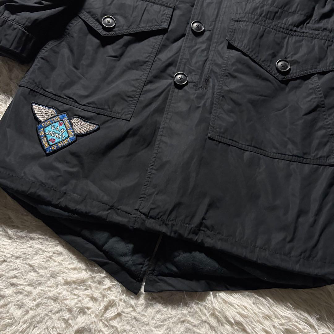 希少モデル■VAN JACKET モッズコート　トップガン　ワッペン
