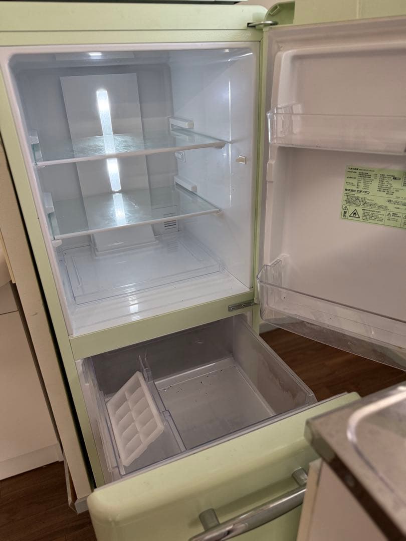 え*あ様 eangle 冷蔵庫と電子レンジ ライトグリーン