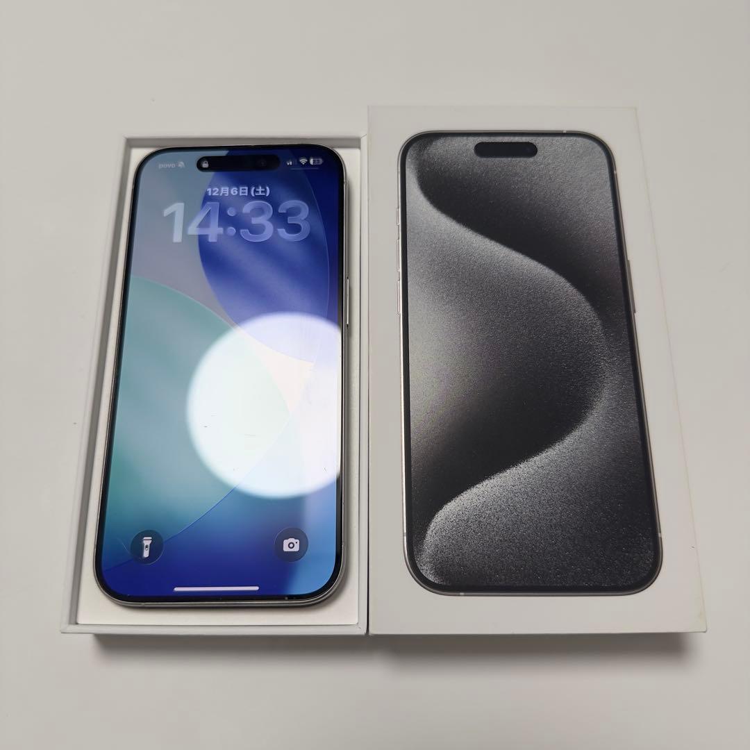 Apple iPhone 15Pro シルバー 本体