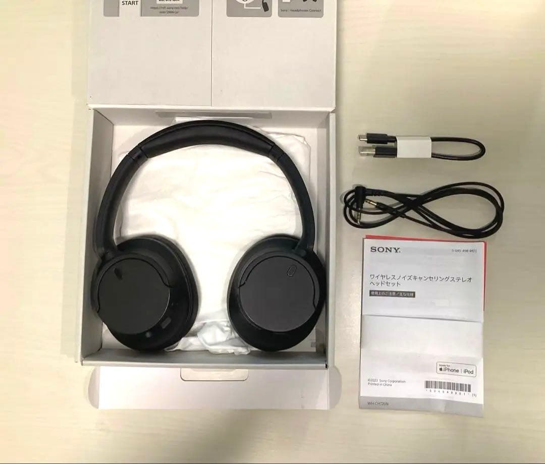 SONY WH CH720N ブラック