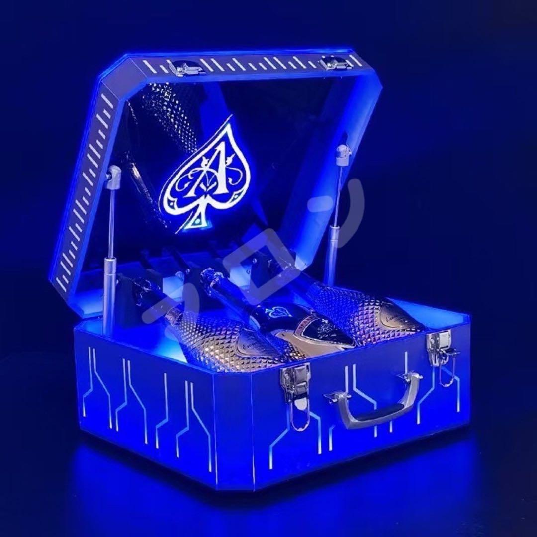 大人気 LED照明付き アルマンドシャンパンアタッシュケース ボックス