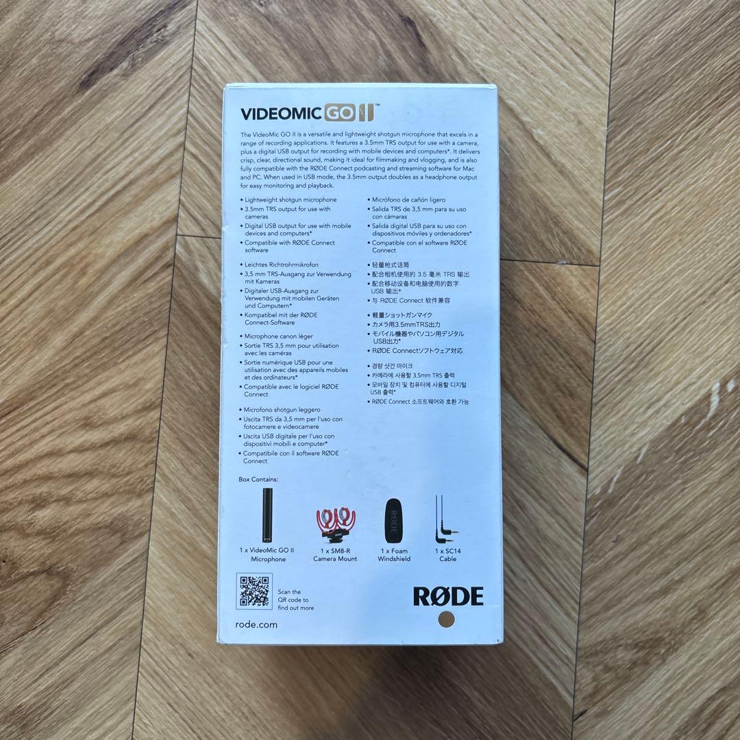 れおんさん専用　RODE Videomic GO II