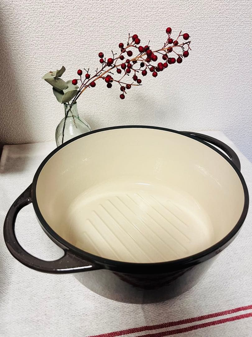 Vermicular 22cm パールブラウン