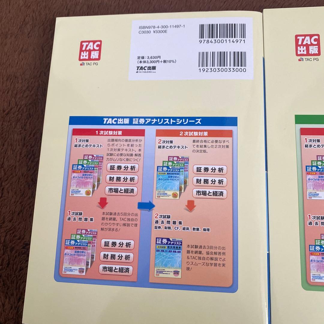 2025年試験対策　証券アナリスト2次対策総まとめテキスト　3冊セット