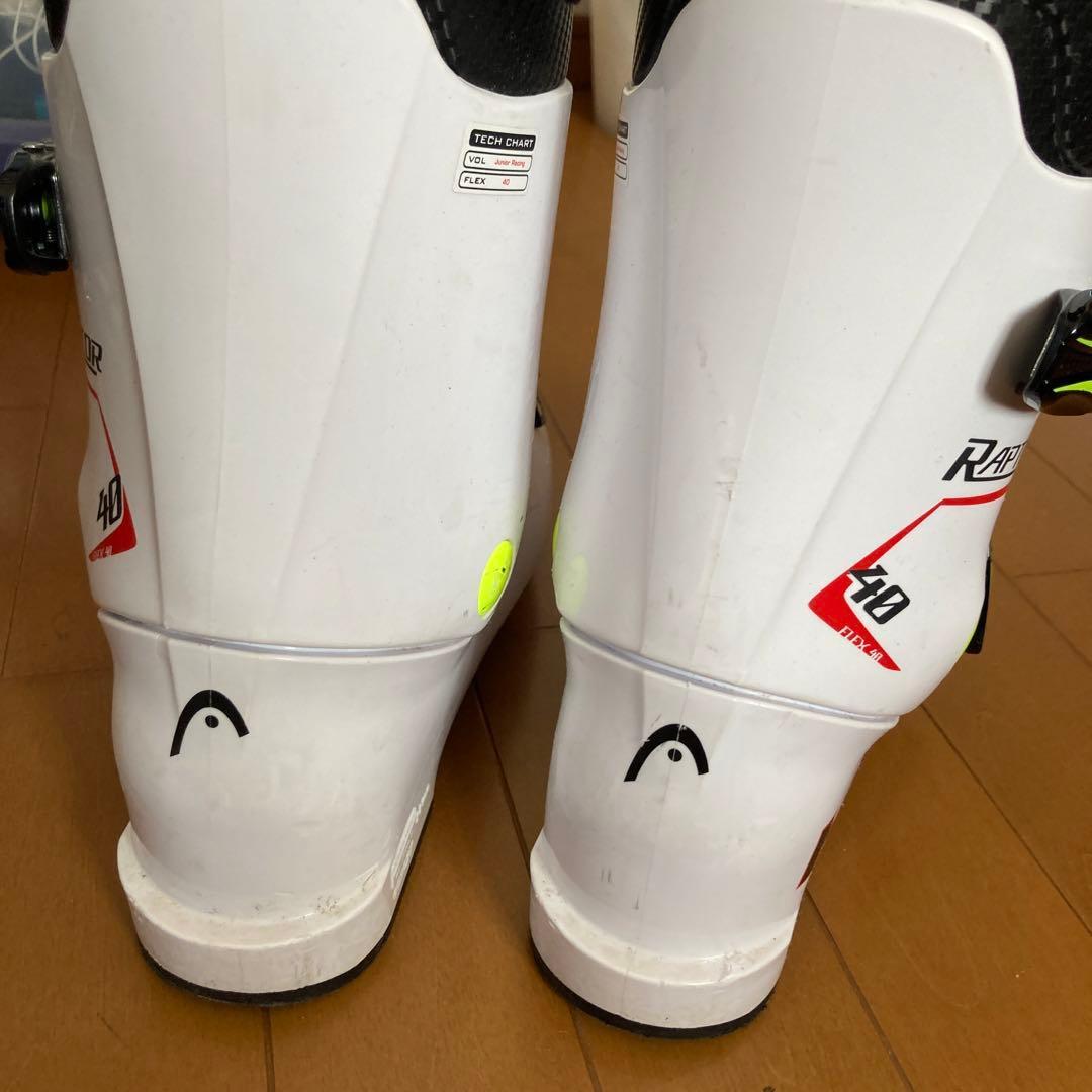 HEAD Raptor 40 ホワイト レーシングブーツ　23-23.5
