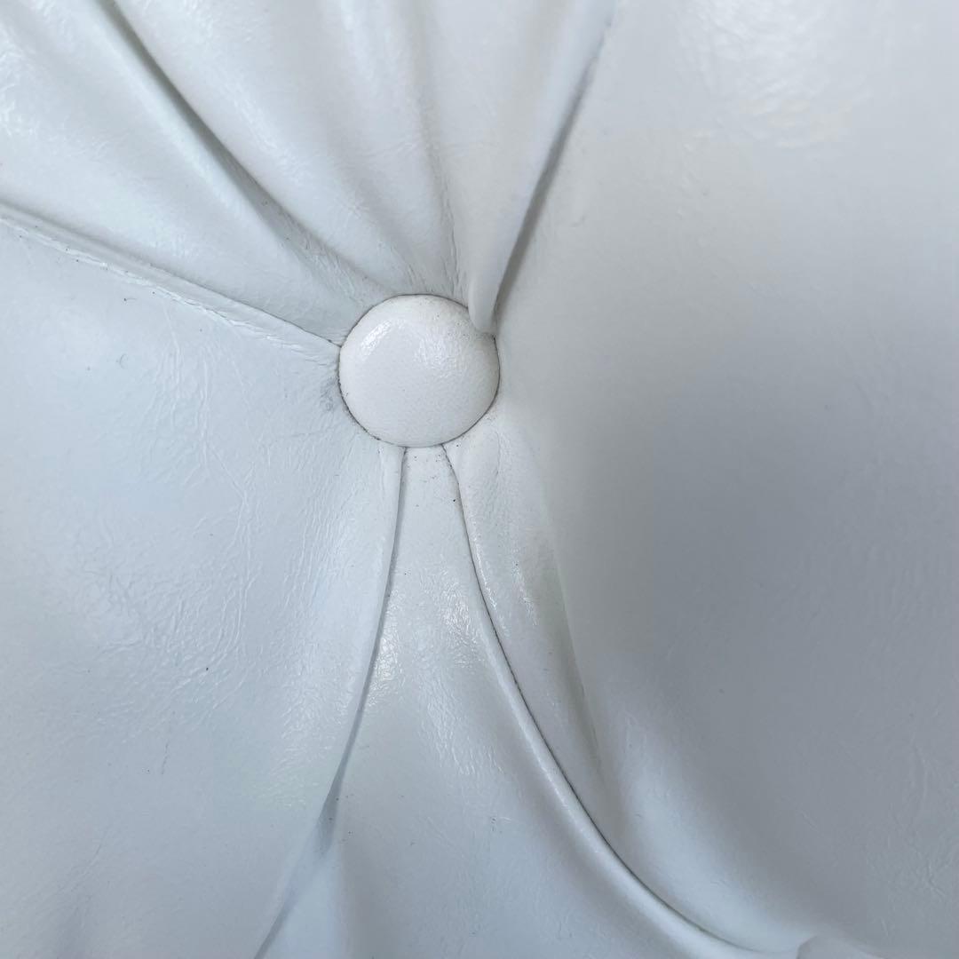 1人掛けソファ シェル型 ホワイト 椅子 チェア 家具 インテリア