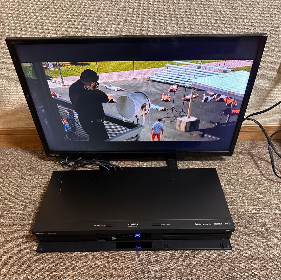 SHARP 4K BluRayレコーダー 2TB 4B-C20EW3