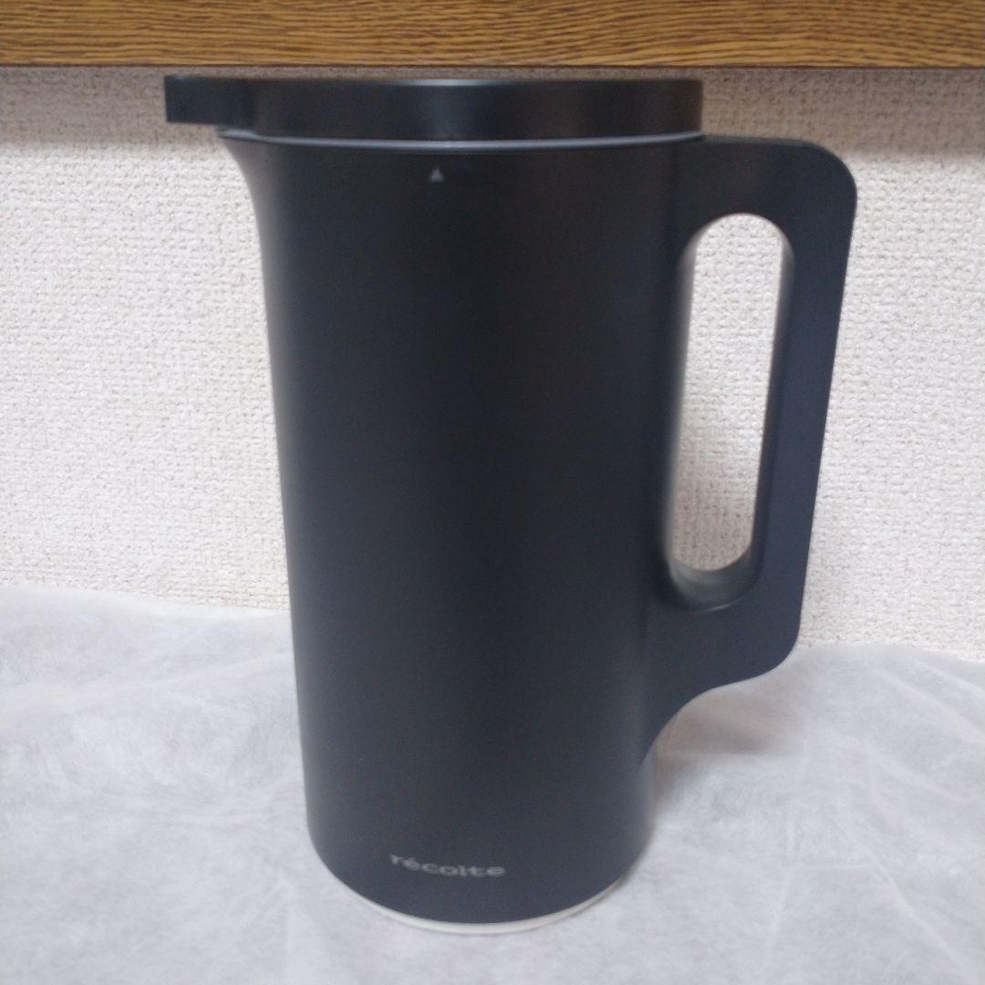 recolte レコルト Auto Cooking Pot 自動調理ポット BK