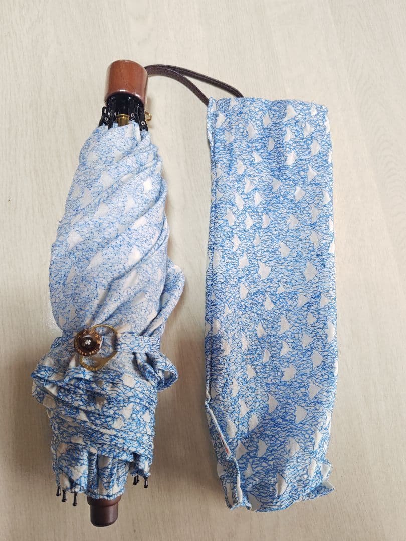 イイダ傘　山野辺彩　折りたたみ日傘