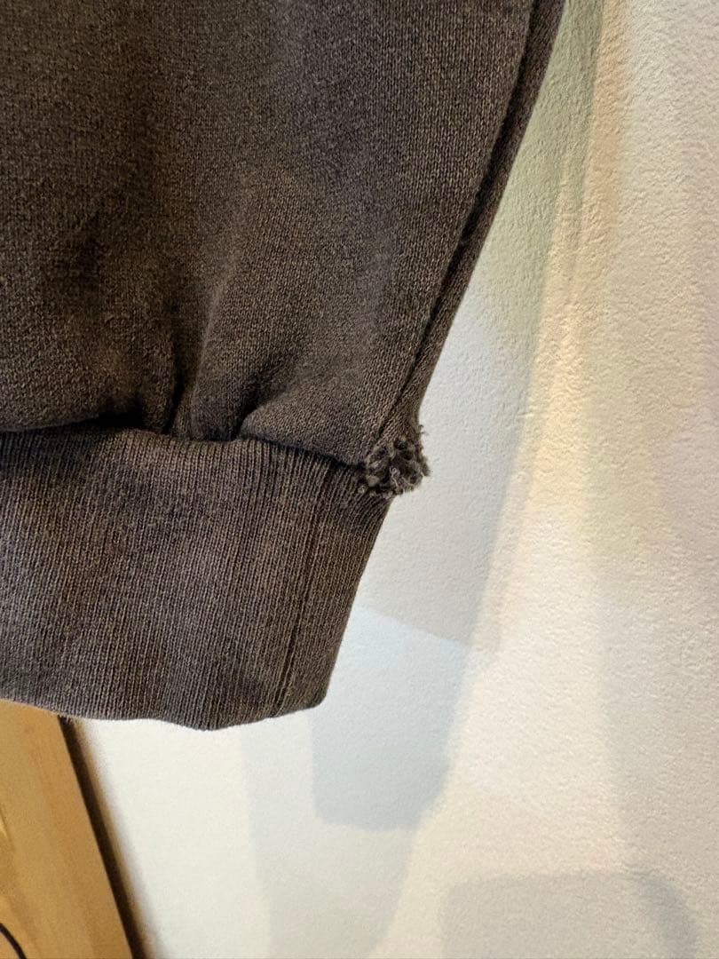 新品✨OVY Pigment Damage Crew Neck Sweat L