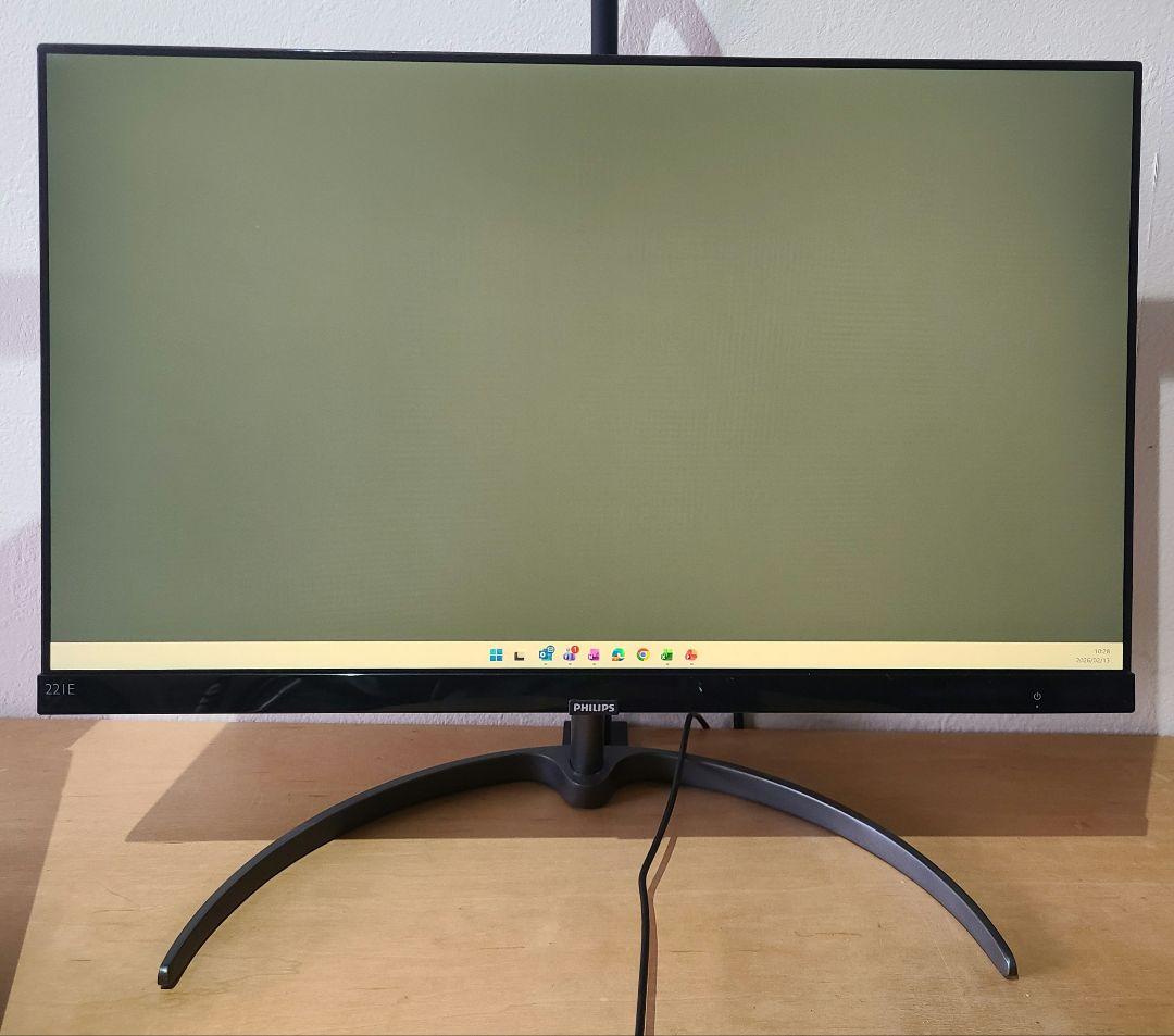 Philips 21.5インチ フルHD モニター 本体