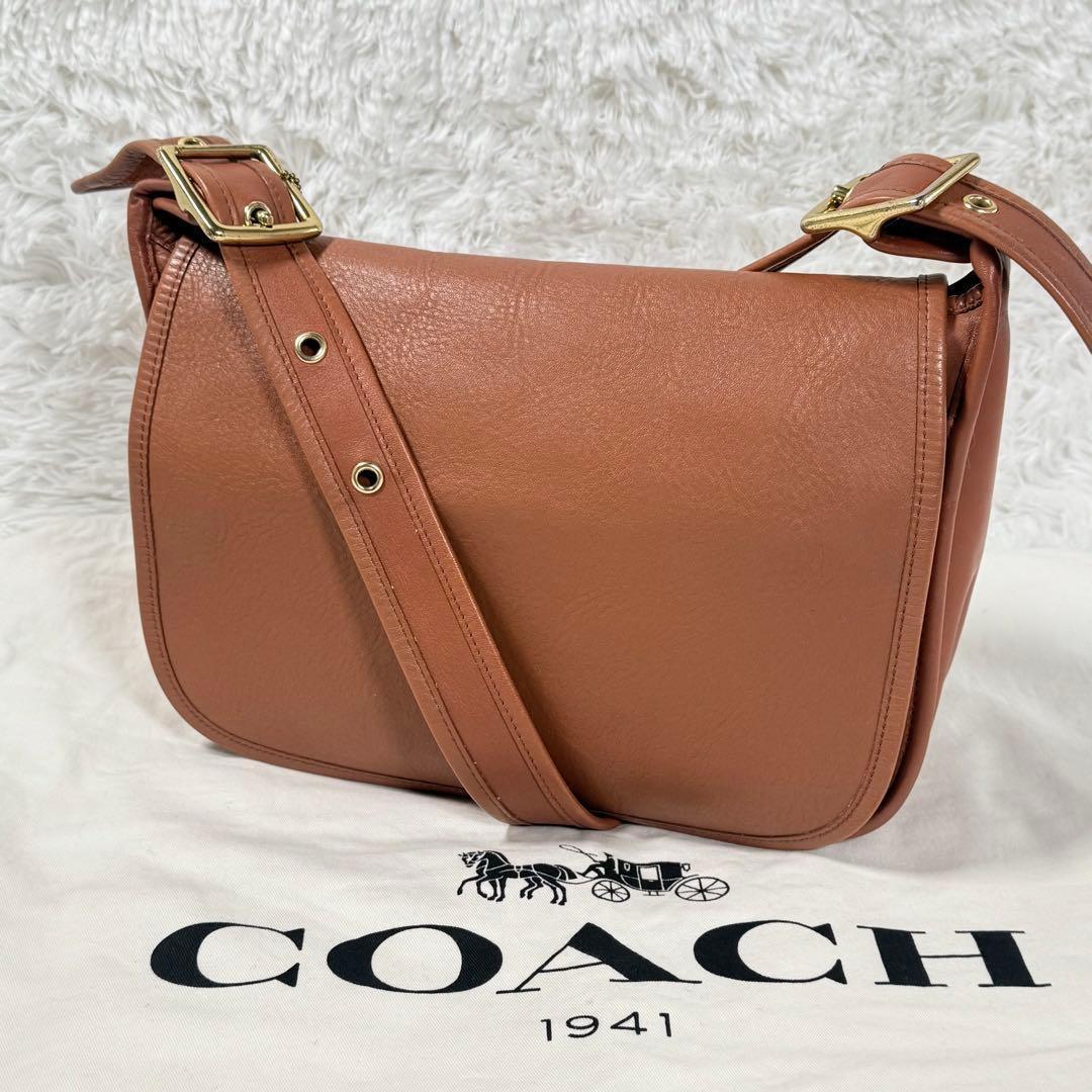 美品 COACH オールドコーチ ショルダー メッセンジャー バッグ 9951
