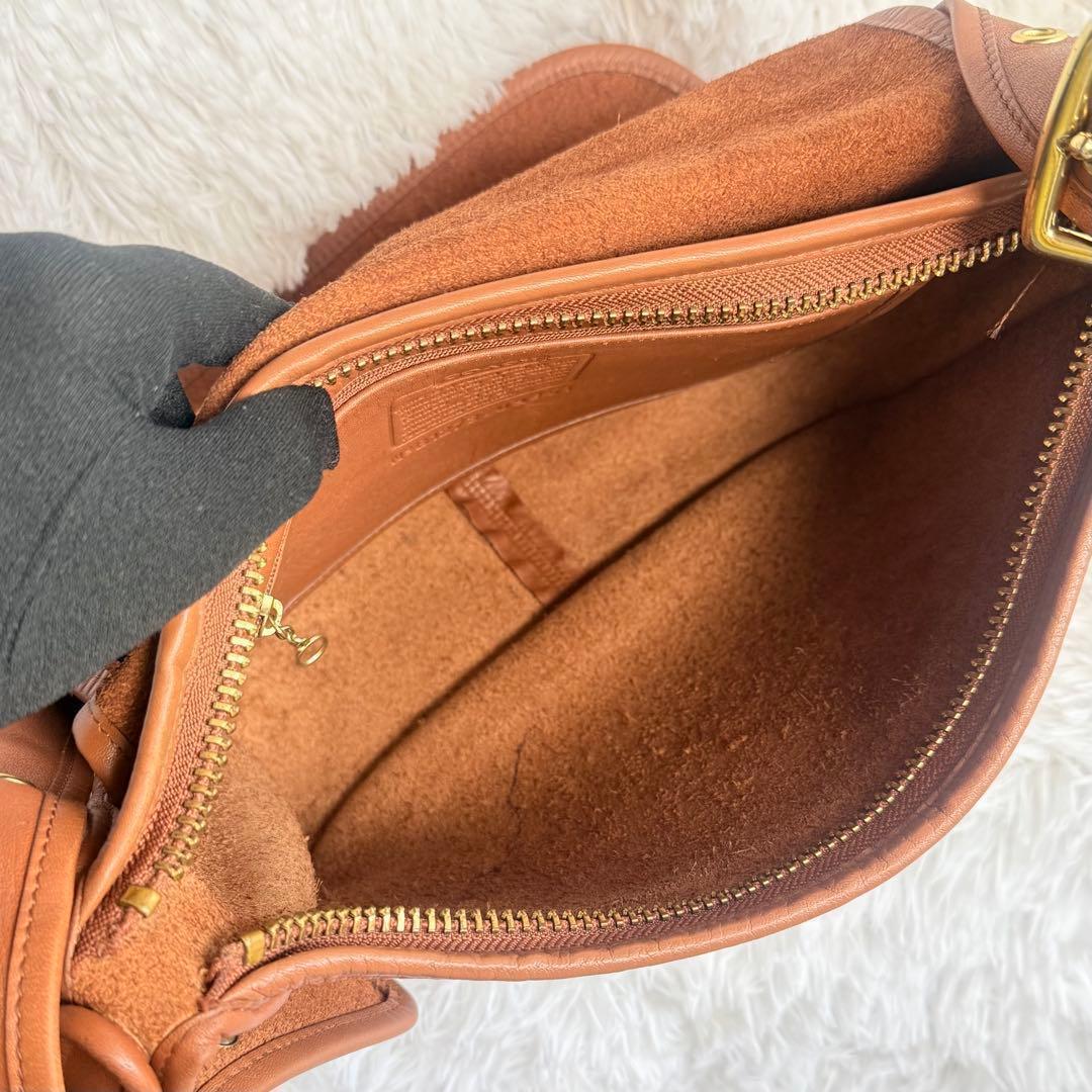 美品 COACH オールドコーチ ショルダー メッセンジャー バッグ 9951