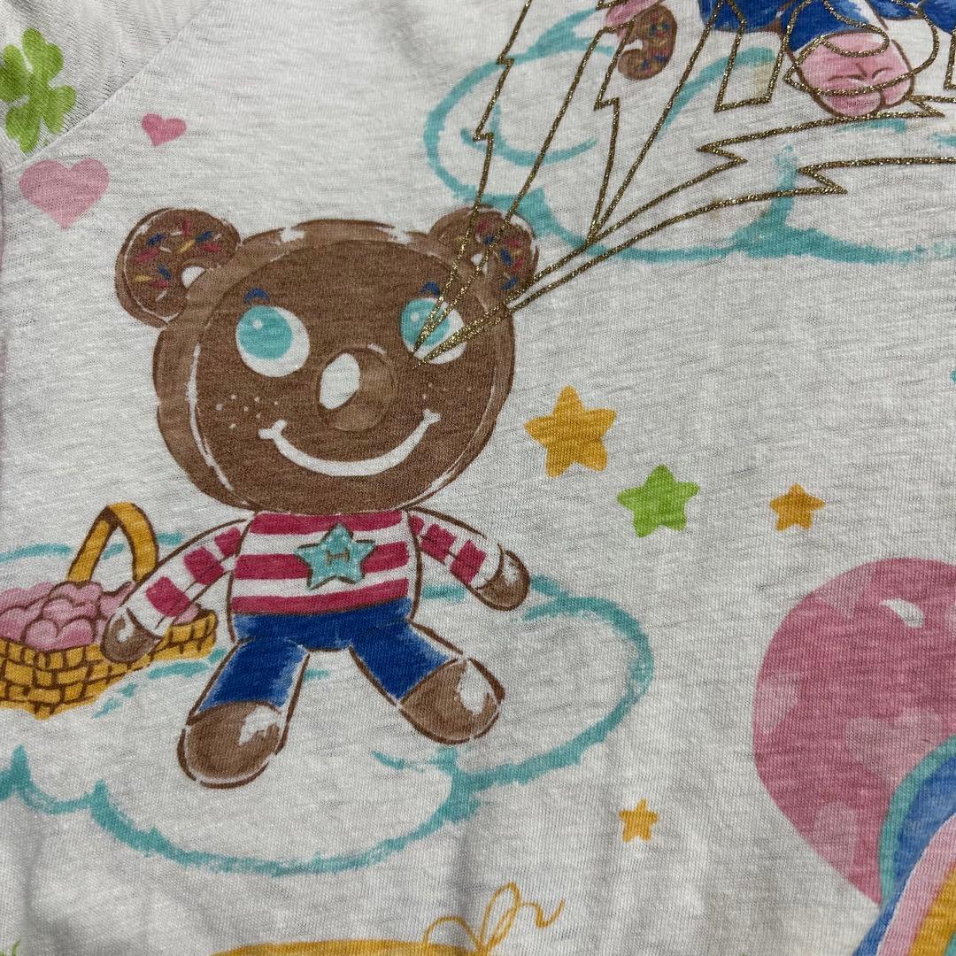 希少　初期ヒステリックグラマー　ドーナツベア　オーガニックコットン長袖カットソー