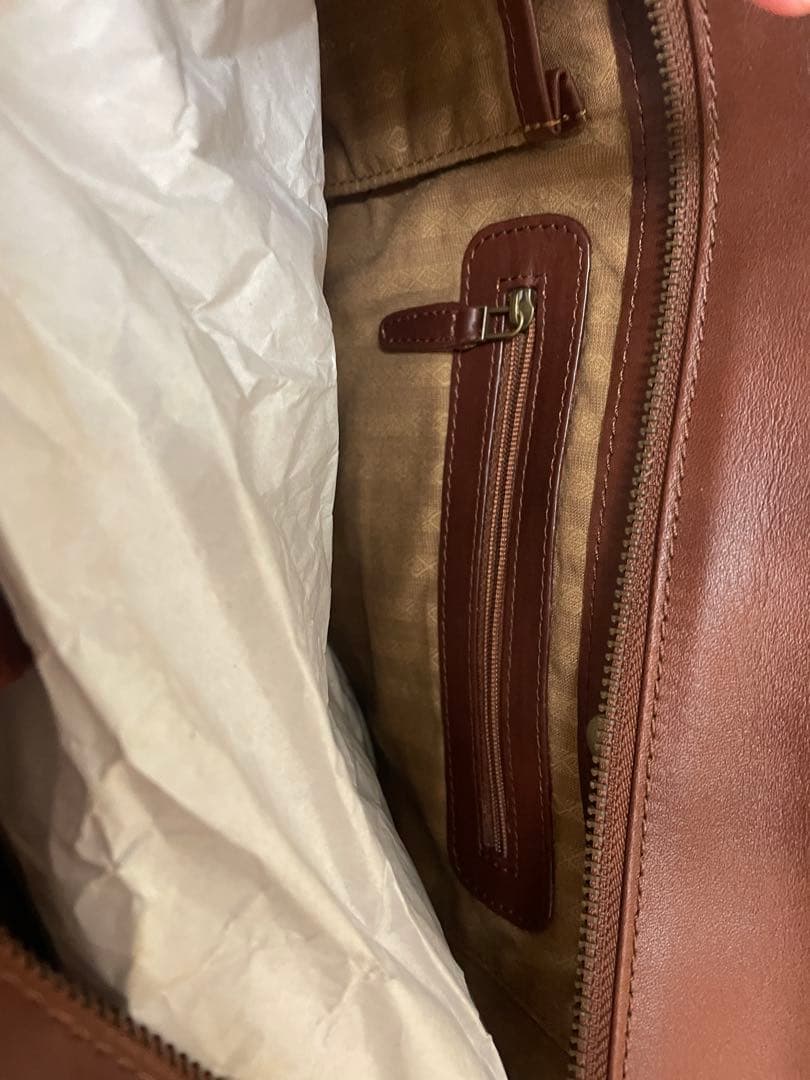 【新品未使用品】マザーハウス　アンティークボックストート　アンティークブラウン