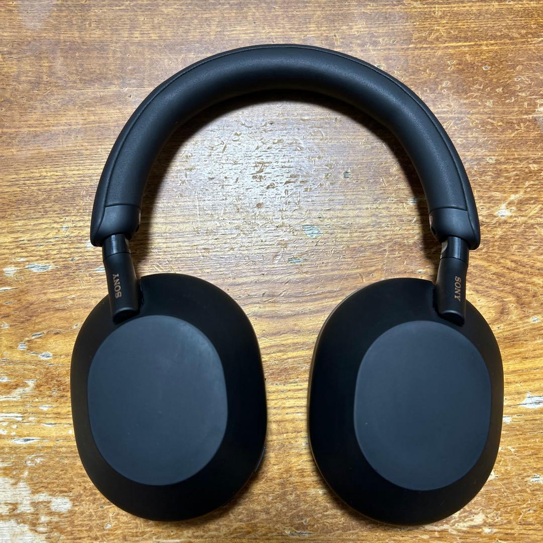 【美品】SONY WH-1000XM5 ブラック（使用頻度低・24年12月購入）