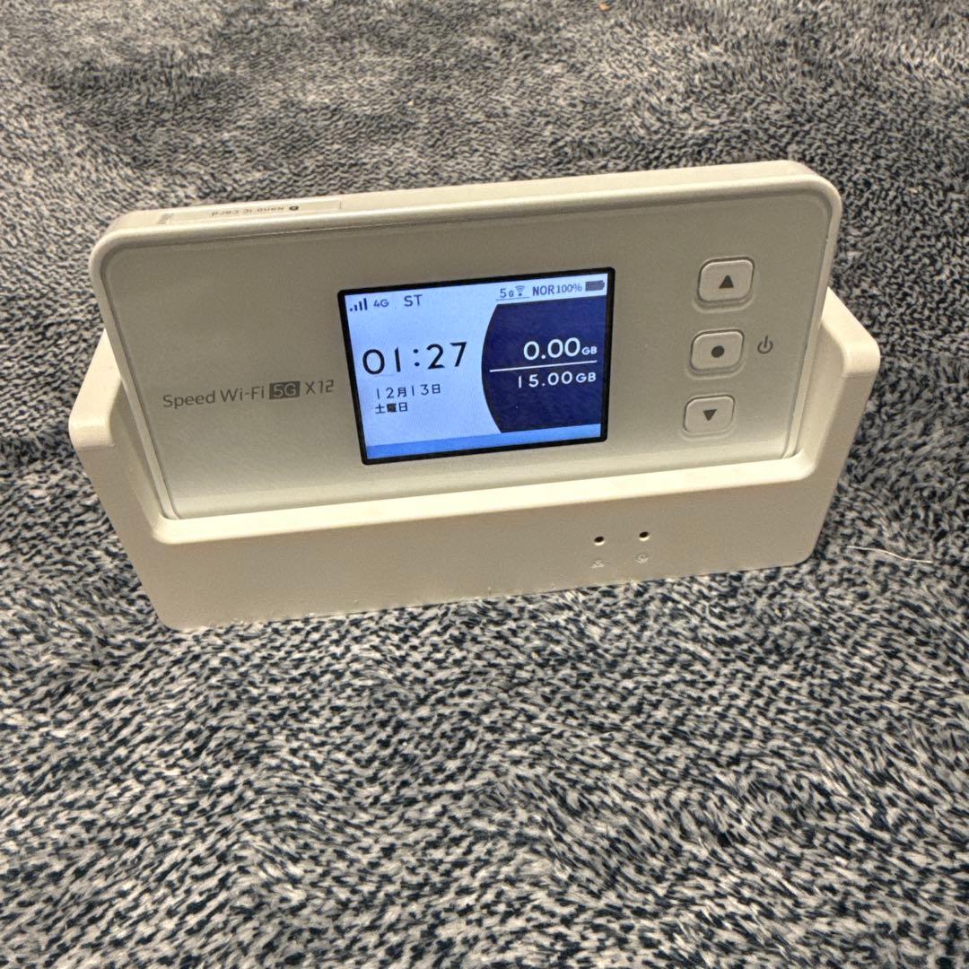 Speed Wifi X12 クレドール　セット