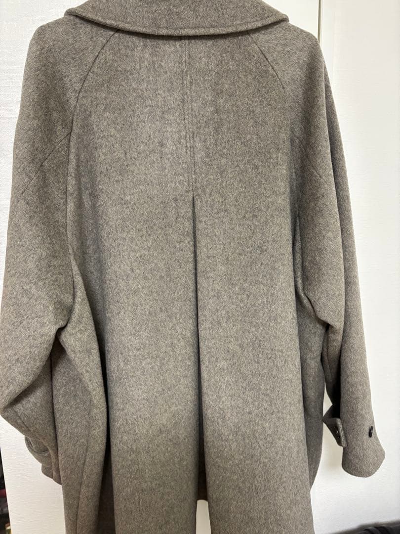 ウールバックタックショートコート