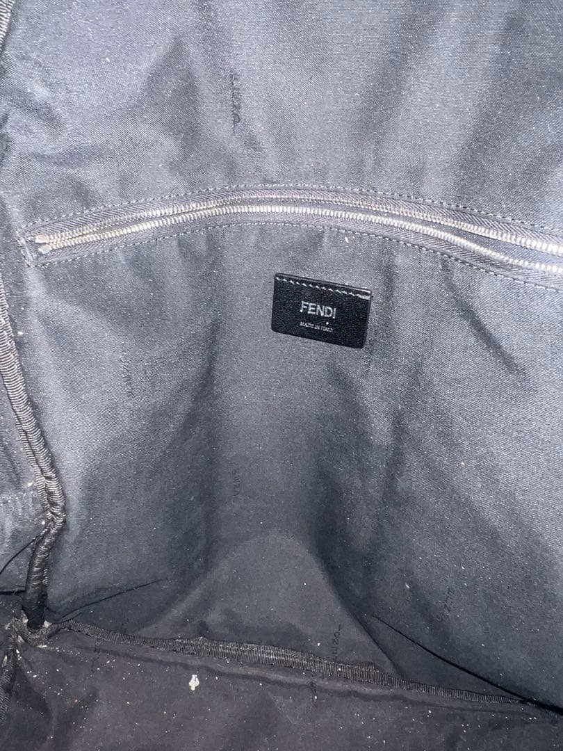 FENDI バックパック ブラック/イエロー