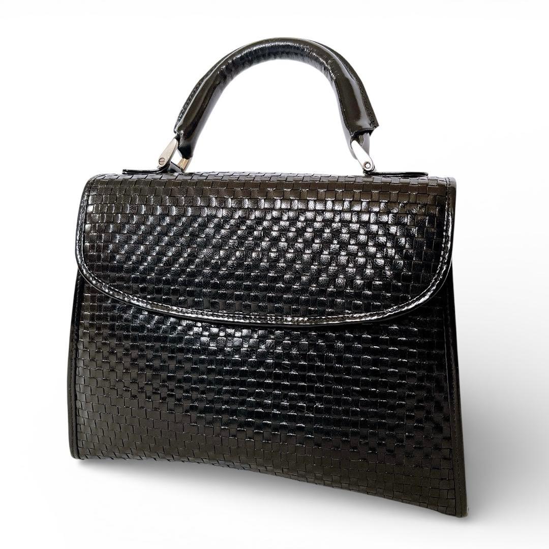 美品✨Stephane Kelian イントレチャート ハンドバッグ フォーマル