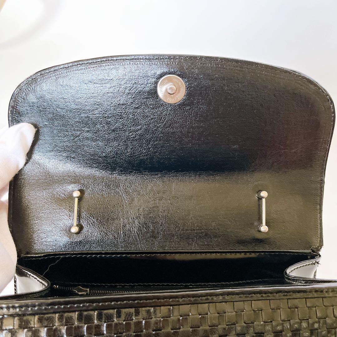 美品✨Stephane Kelian イントレチャート ハンドバッグ フォーマル