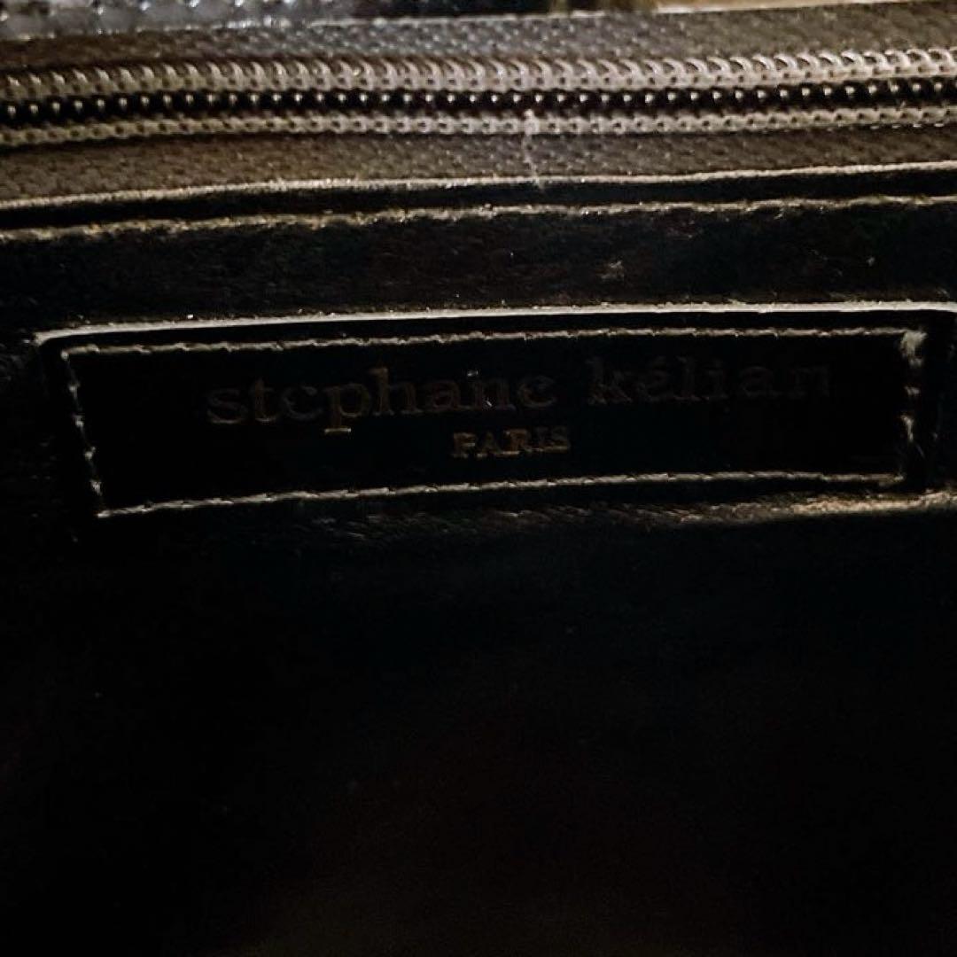 美品✨Stephane Kelian イントレチャート ハンドバッグ フォーマル