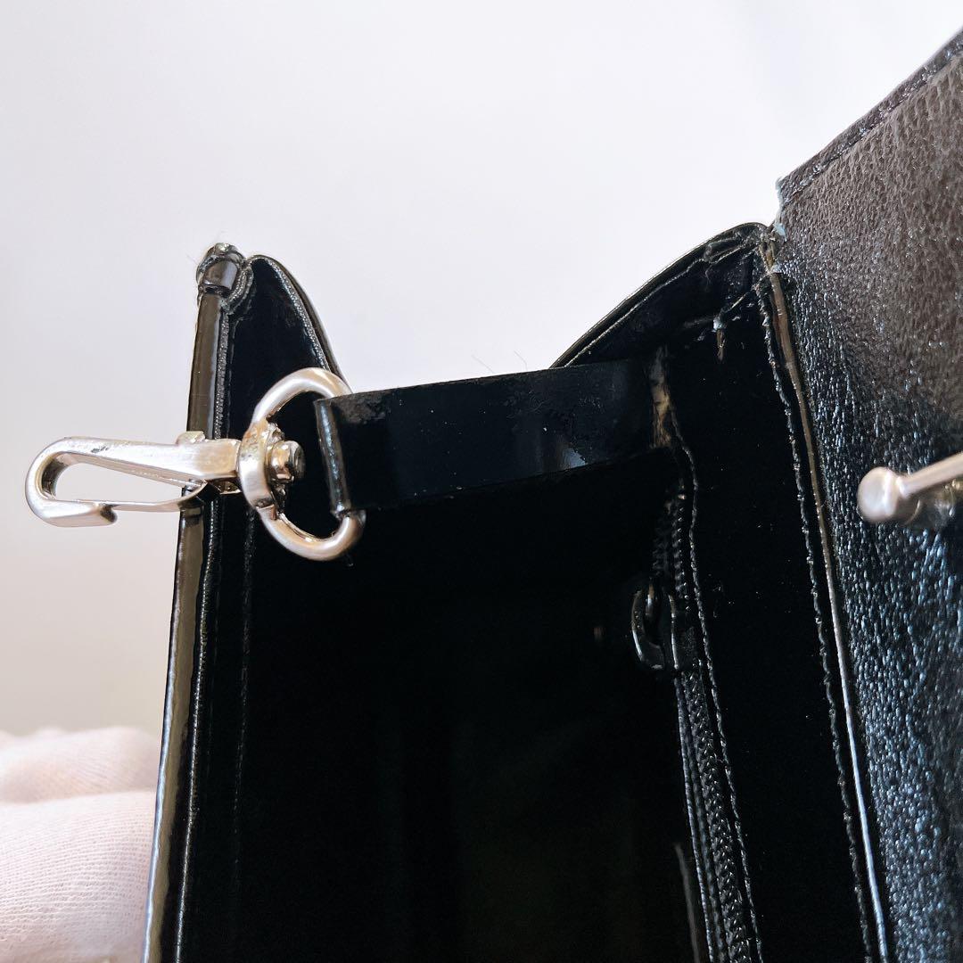 美品✨Stephane Kelian イントレチャート ハンドバッグ フォーマル