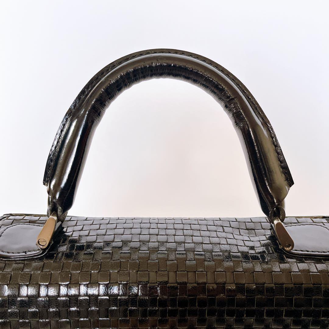 美品✨Stephane Kelian イントレチャート ハンドバッグ フォーマル