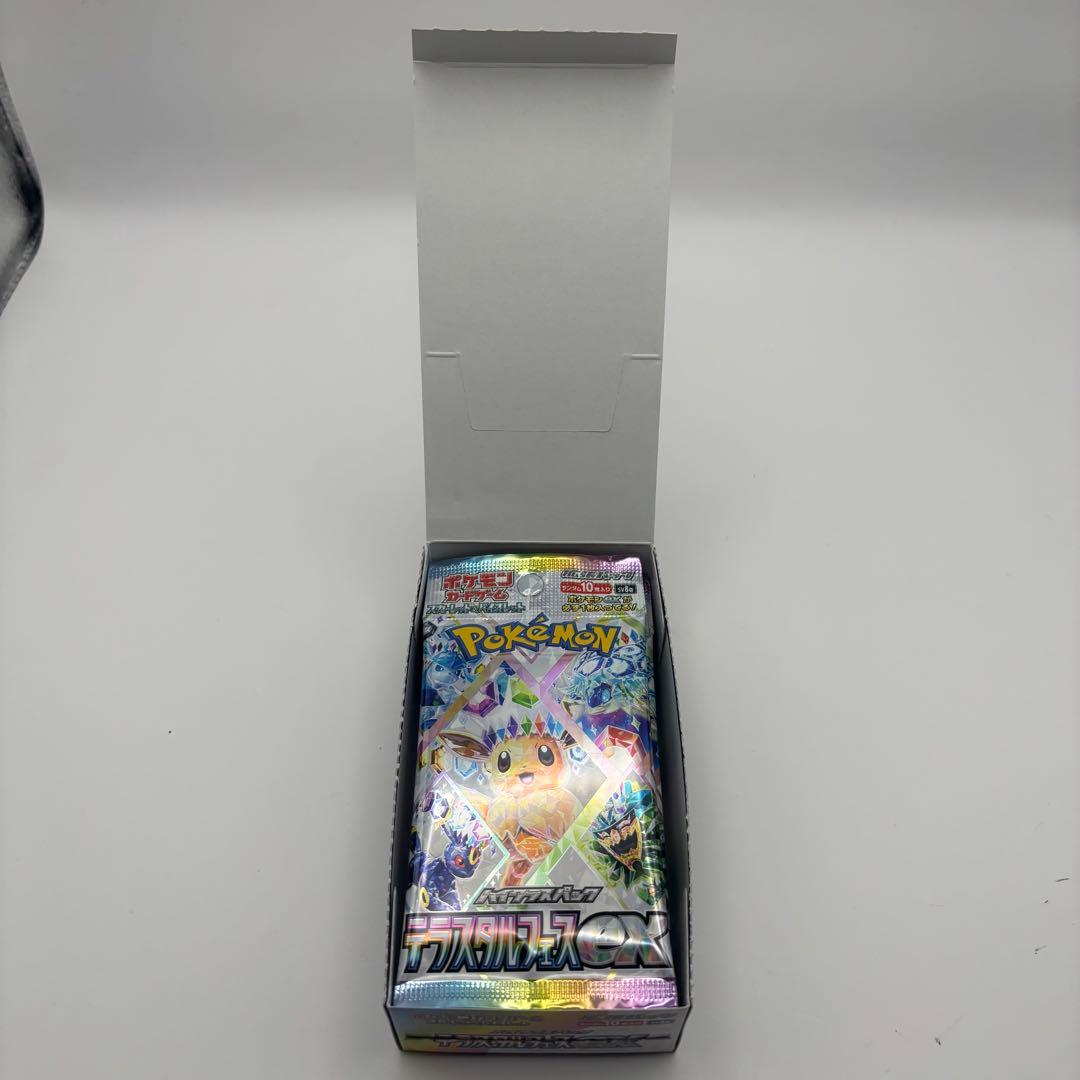 ポケモンカード　テラスタルフェス　1BOX シュリンクなし　ペリペリなし