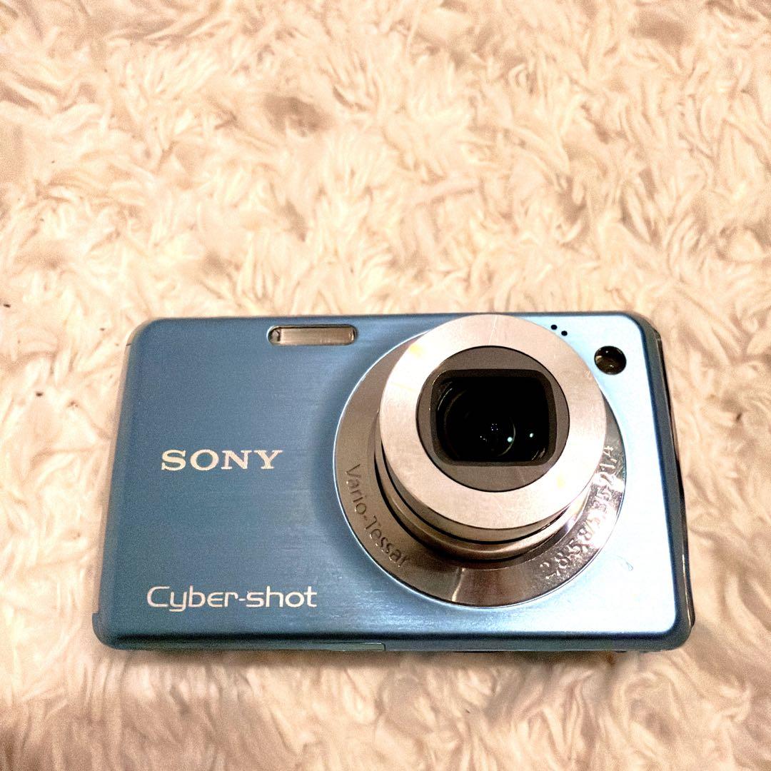SONY 美品✨cyber shot dsc-w220 希少ブルー 85-10
