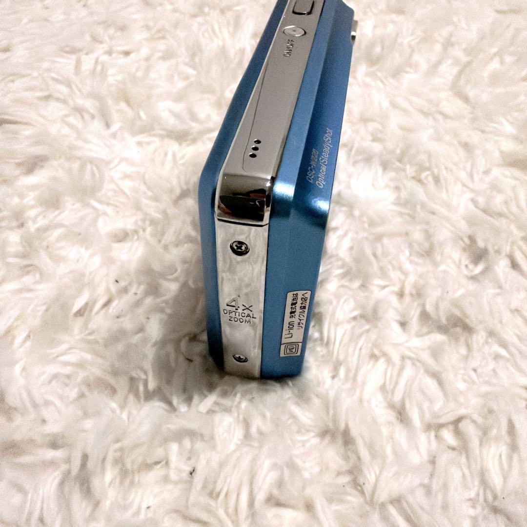 SONY 美品✨cyber shot dsc-w220 希少ブルー 85-10