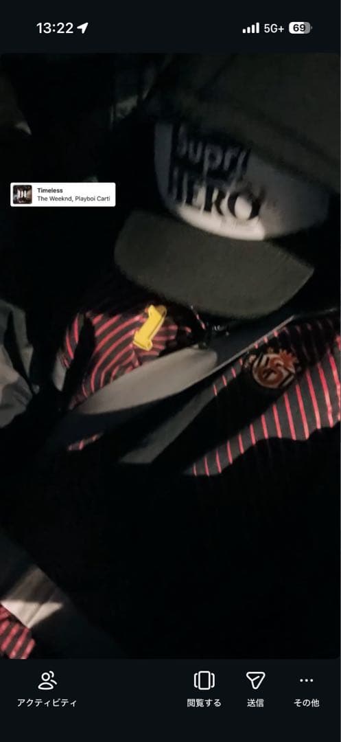 帽子 Supreme ANTIHERO Mesh cap