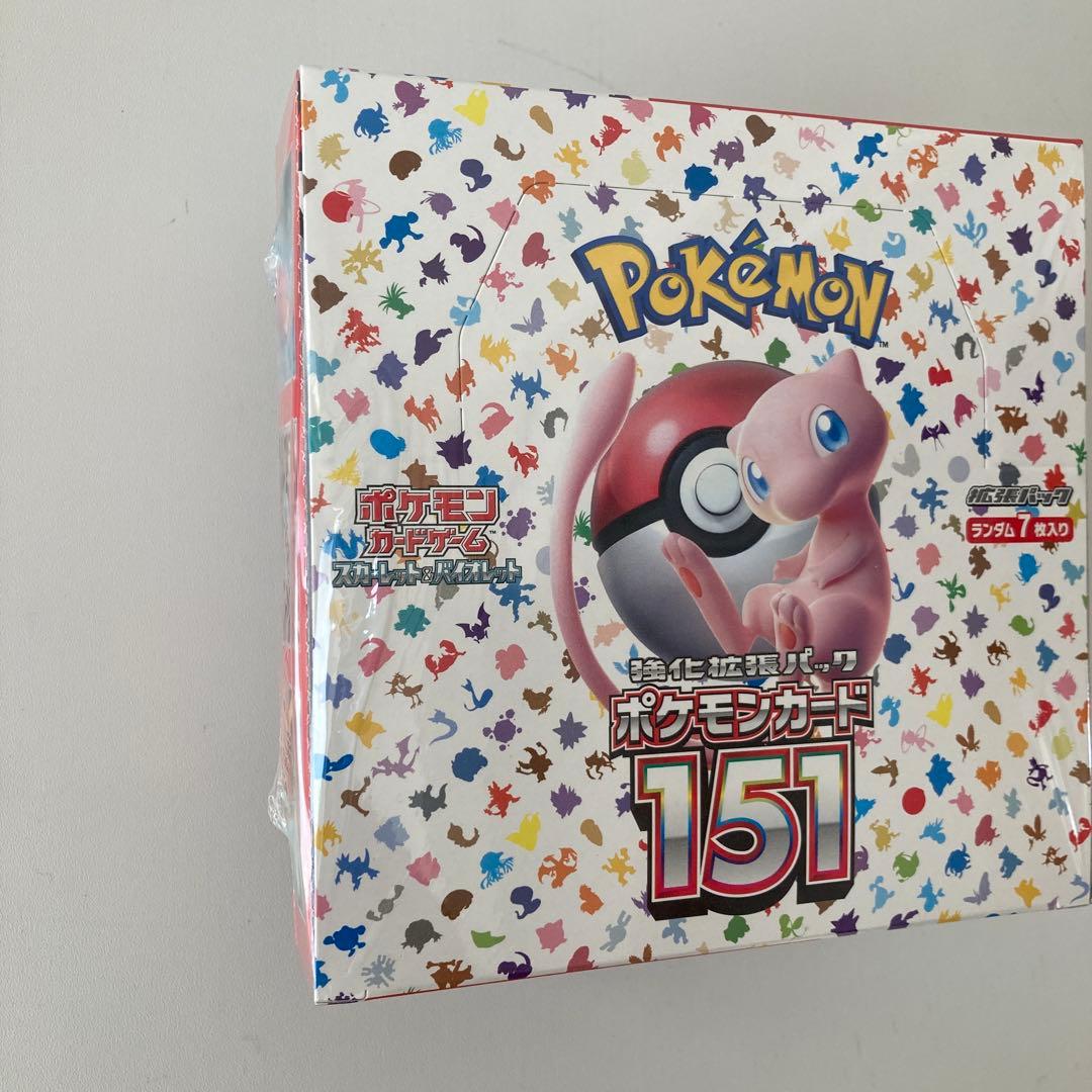 ポケモンカード151 未開封　BOX シュリンク付き