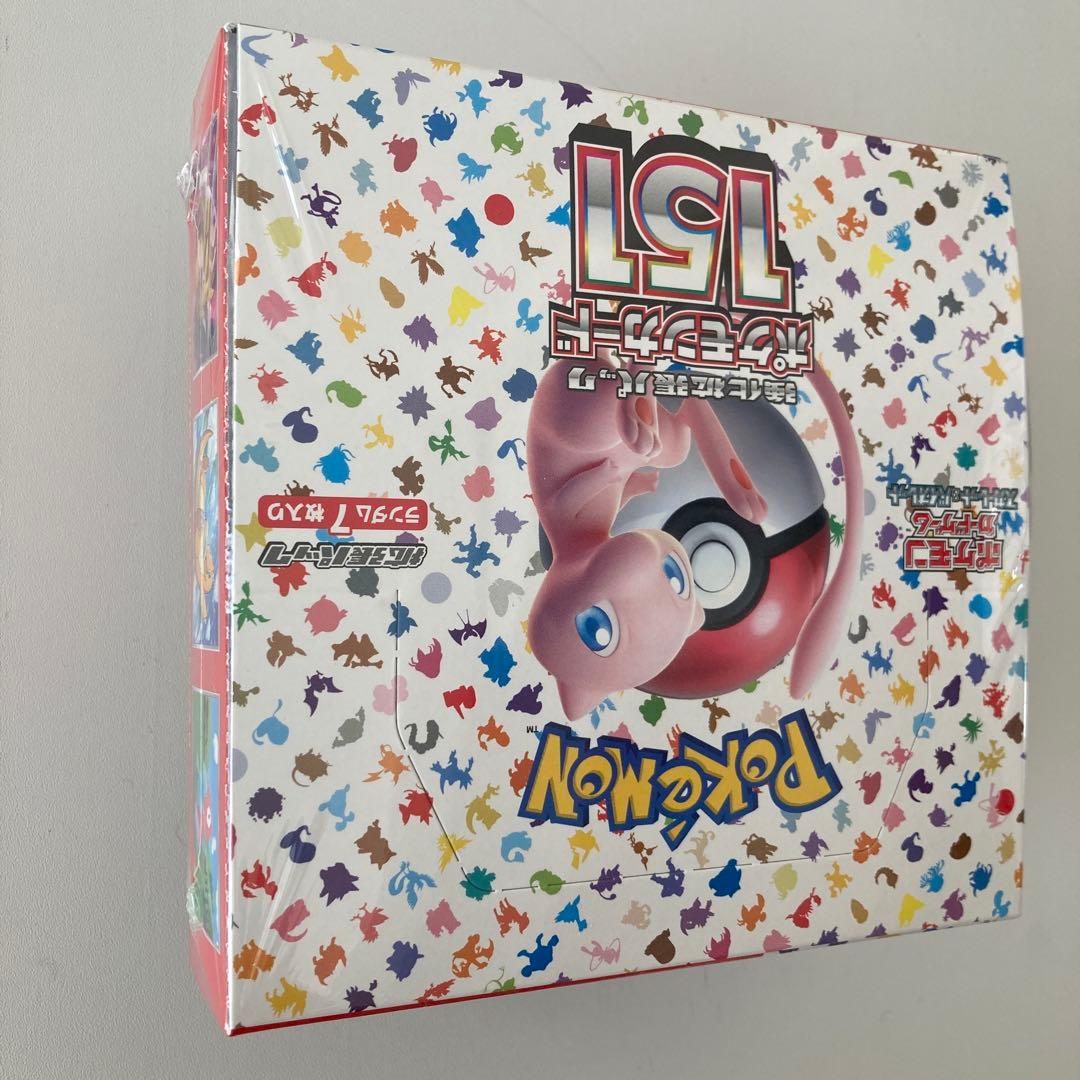 ポケモンカード151 未開封　BOX シュリンク付き