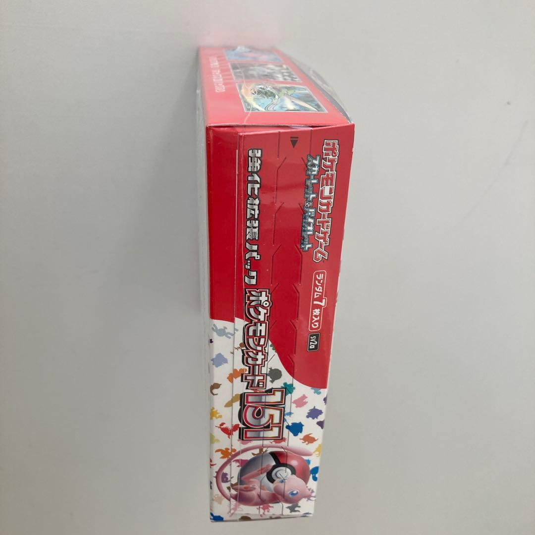 ポケモンカード151 未開封　BOX シュリンク付き