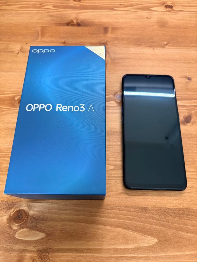 OPPO Reno 3A シムフリー 楽天モバイル 購入 128MB ブラック