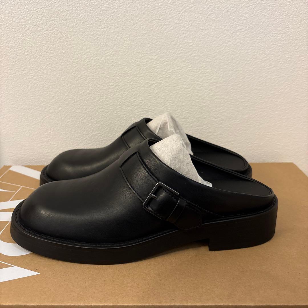 ZARA ザラ バックル付きクロッグサンダル 42 27cm