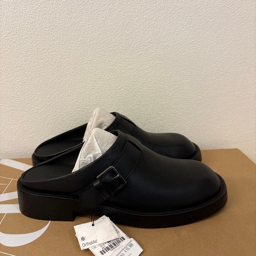 ZARA ザラ バックル付きクロッグサンダル 42 27cm