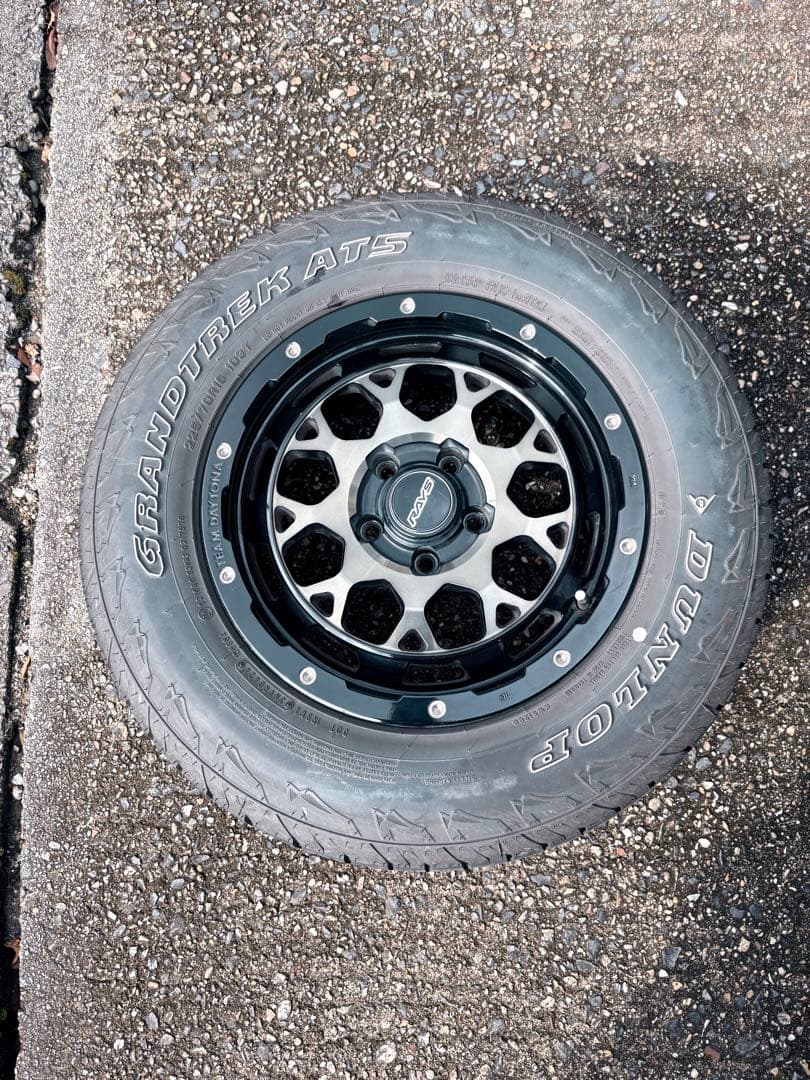 【中古】 RAYS DAYTONA M9 /GRANDTREK AT5