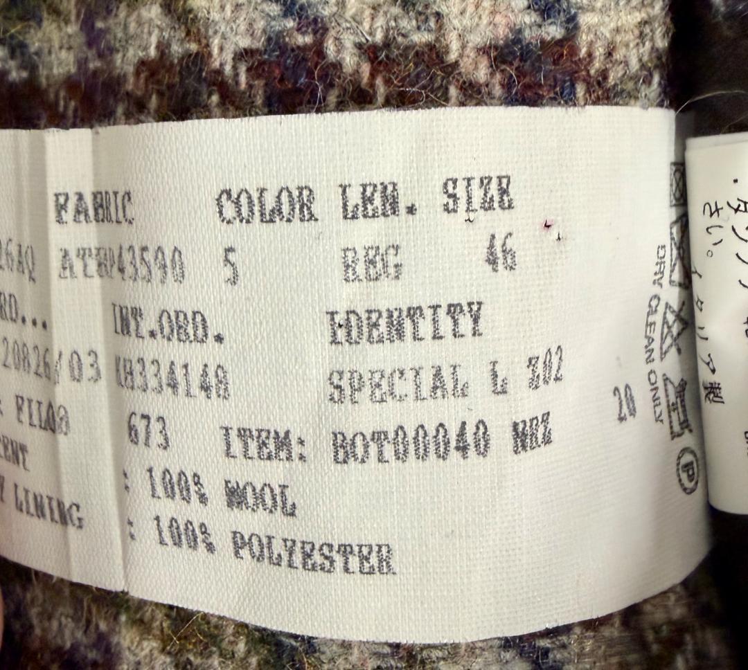 nasusin 　LARDINI ガンクラブ テーラージャケット　46