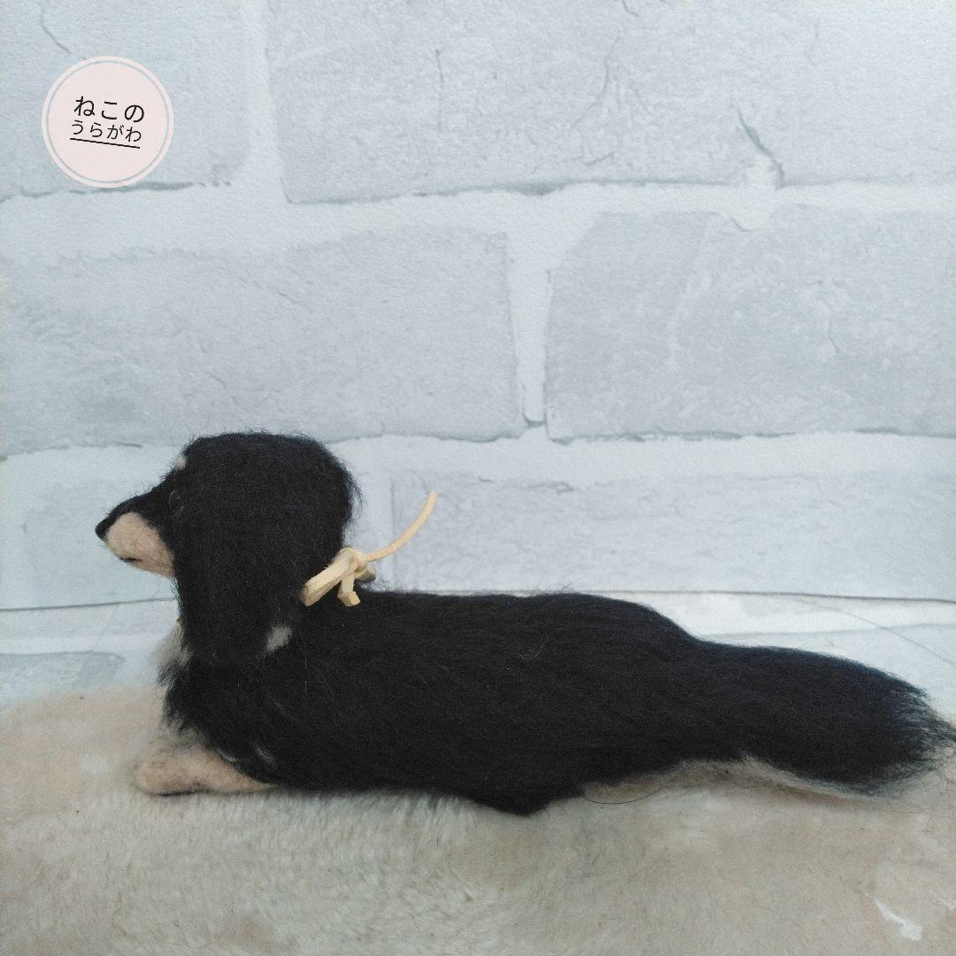 ♥️羊毛フェルト♥️ダックスのアレンジメント♪