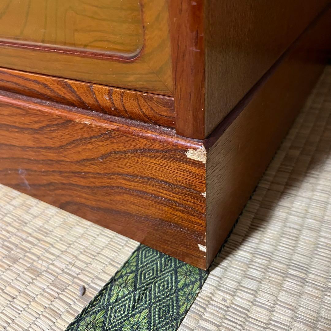 10/13まで掲載！ ほぼ配送費です！ 水屋箪笥 和箪笥 茶箪笥戸棚 昭和レトロ