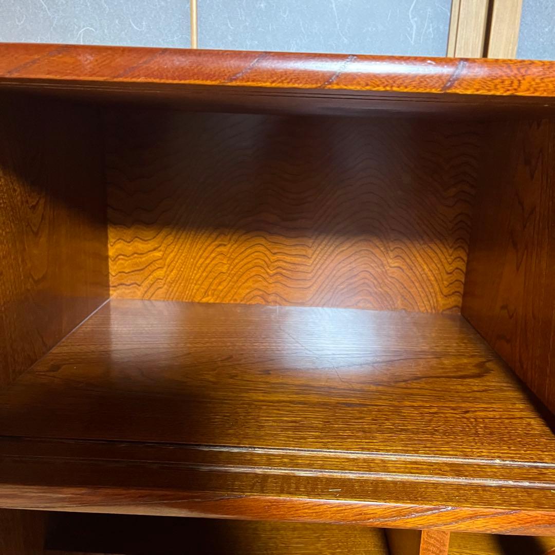 10/13まで掲載！ ほぼ配送費です！ 水屋箪笥 和箪笥 茶箪笥戸棚 昭和レトロ