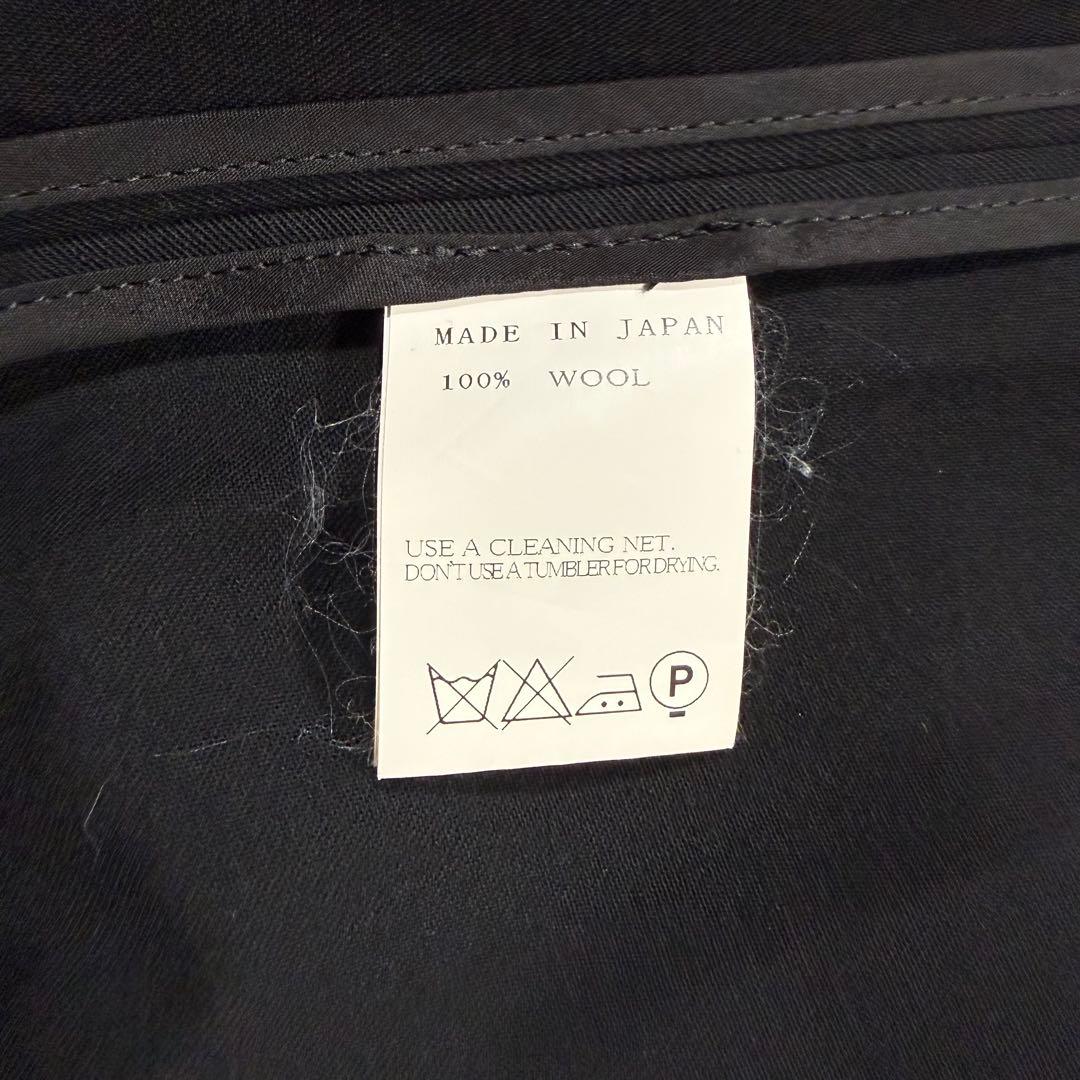 LIMI Feu 変形テーラードジャケット ドローストリング 黒 S リミフゥ