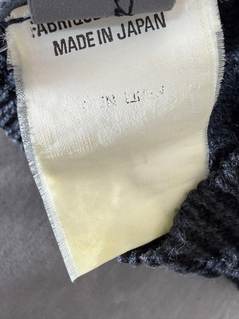 ヨウジヤマモトプールオム デザインニットキャップ